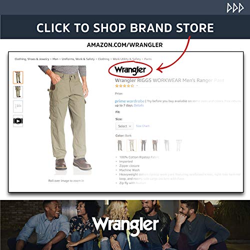 RIGGS WORKWEAR by Wrangler Men's Logger Shirt,Navy,X-Large