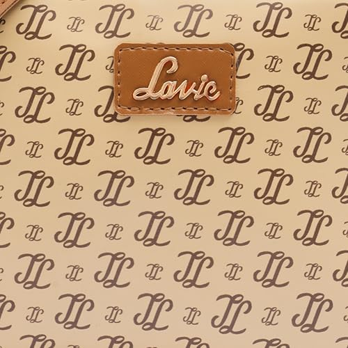 Lavie Women's Jana Monogram LL Print Crossbody Sling Bag | Ladies Purse Handbag | Gift for Women
