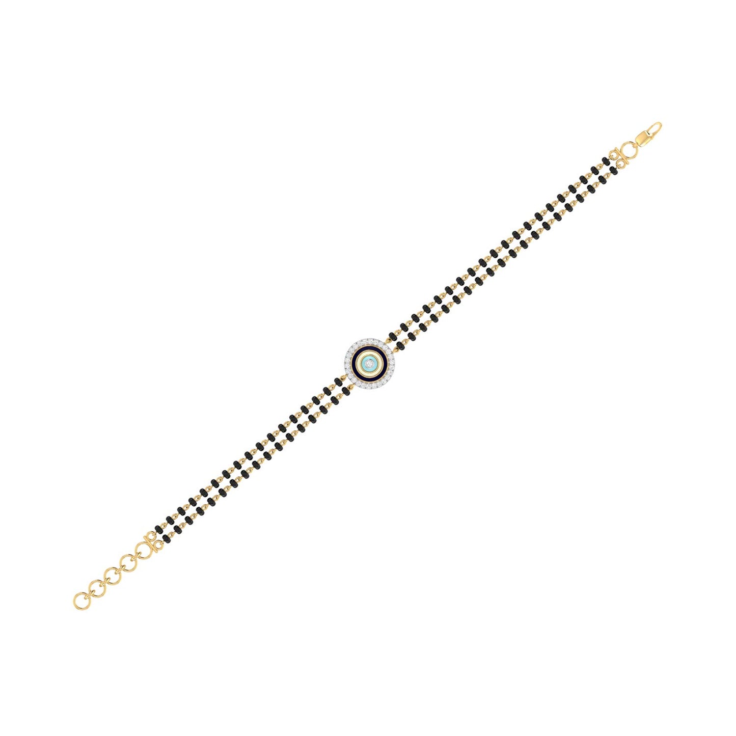 PC Jeweller 18k (750) Yellow Gold and Solitaire Bracelet for Women
