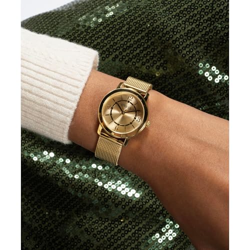 GUESS Analog Gold Dial Women's Watch-GW0666L2
