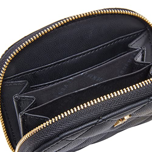 Steve Madden JADEZ Dome Zipper Pouch, Black