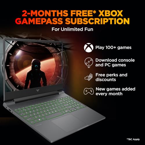 HP Victus 15 Smartchoice, Intel Core i5-14500HX, 6GB RTX 3050, 12GB DDR5(Upgradeable) 512GB SSD, FHD, 144Hz, 300nits,15.6''/39.6cm, Win11,Office24, Mica Silver, 2.3kg, fa2627/2624TX, RGB Gaming Laptop