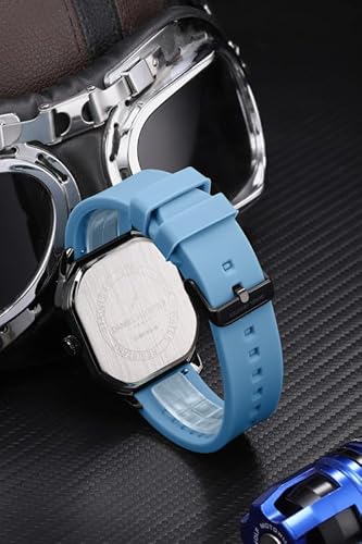 Daniel Hechter Paris Rivoli Collection Modern Analog Watch for Men with Octagon Dial and Silicon Band-DHM1003