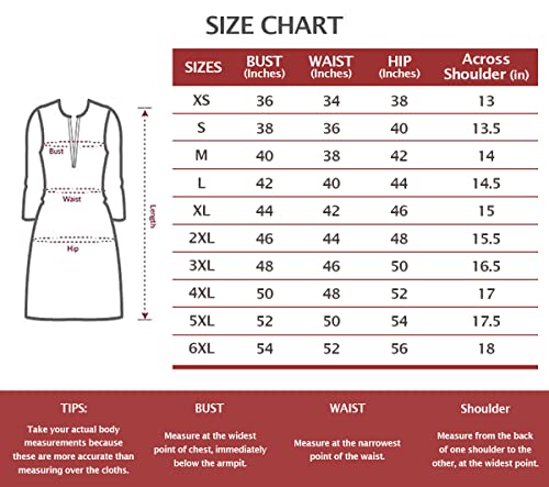 Seva Chikan Hand Embroidered Turquiose Blue Cotton Blend Lucknowi Chikankari Women's Kurta Kurti -(4114_ Turquiose Blue_2XL)