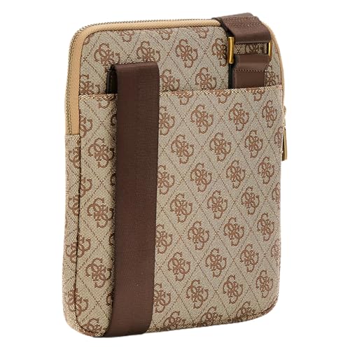 GUESS Women's Beige Printed Crossbody Bag| Ladies Purse Handbags | Gift For Ladies