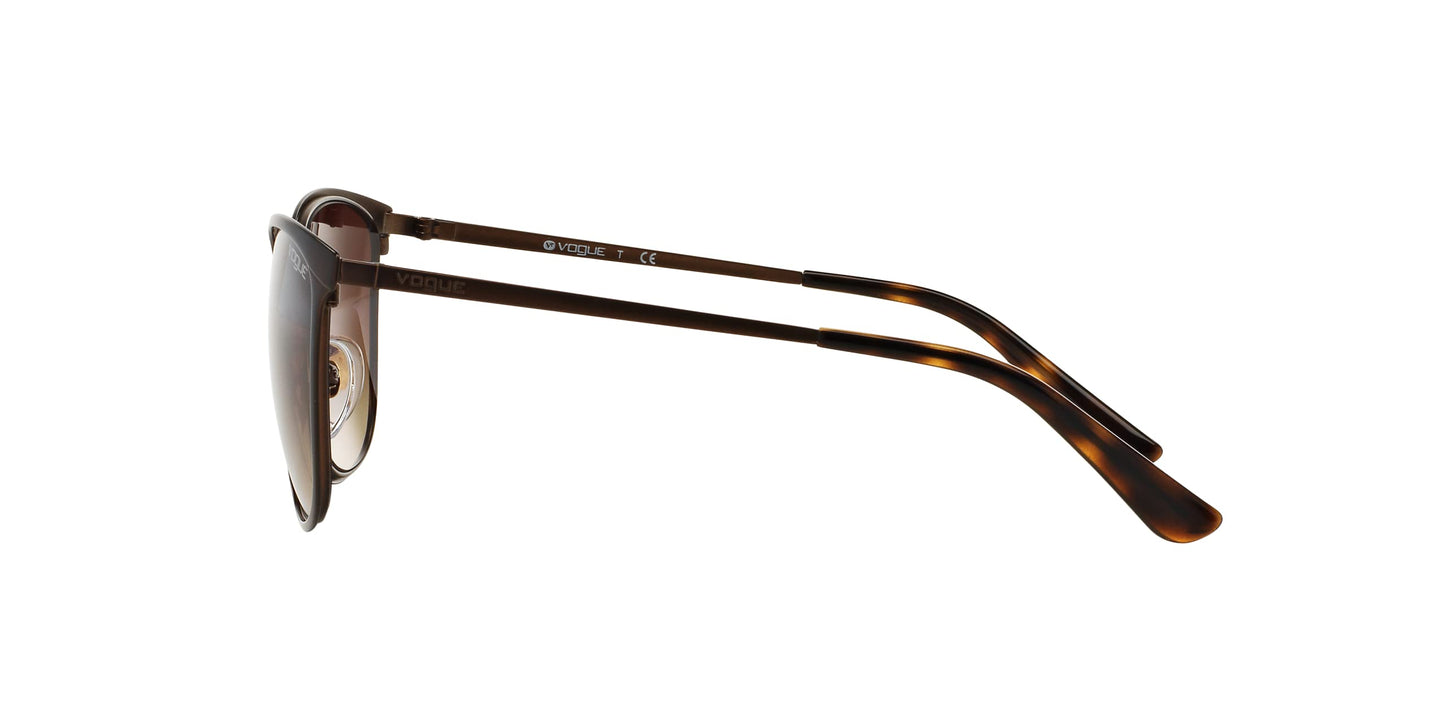 Vogue Eyewear Women Gradient Brown Lens Pillow Sunglasses - 0VO4002S934S1355