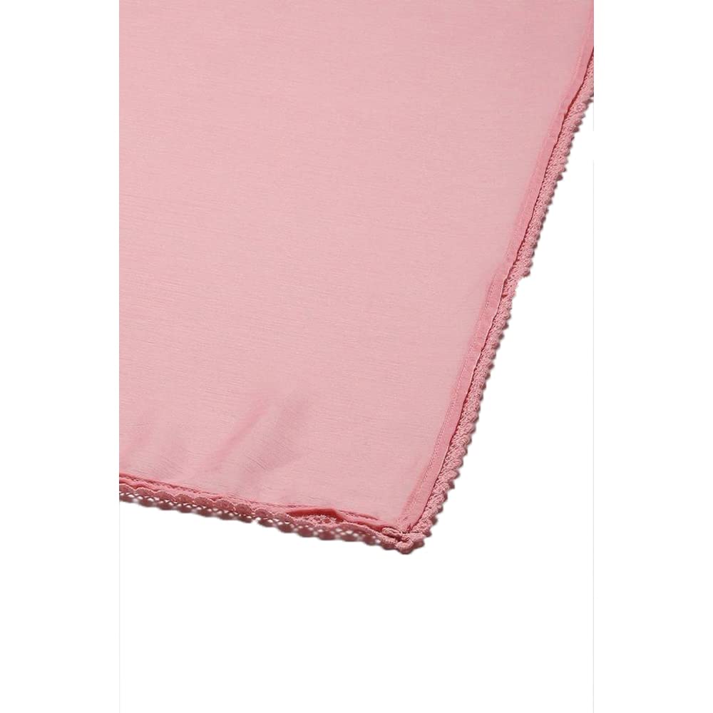BIBA WOMEN PRINTED NARROW SALWAR KURTA DUPATTA(SKDKALAMKAR8355_PINK_32)