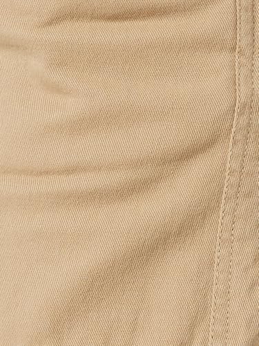 Max Girls Relaxed Fit Cargo Trousers (Brown_14-16 Y)