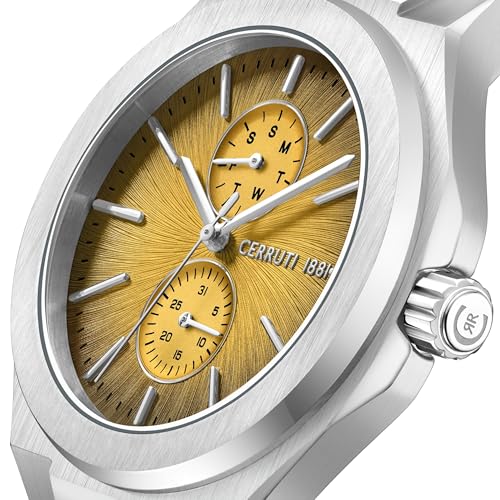 Cerruti Watch Lucardo Orange – Silver