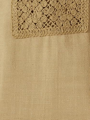 Max Women Solid Shirt (Beige_XXL)