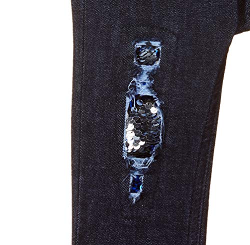 US Polo Association Baby Girl's Jeans (UGJN5216_Mid Blue_12t)