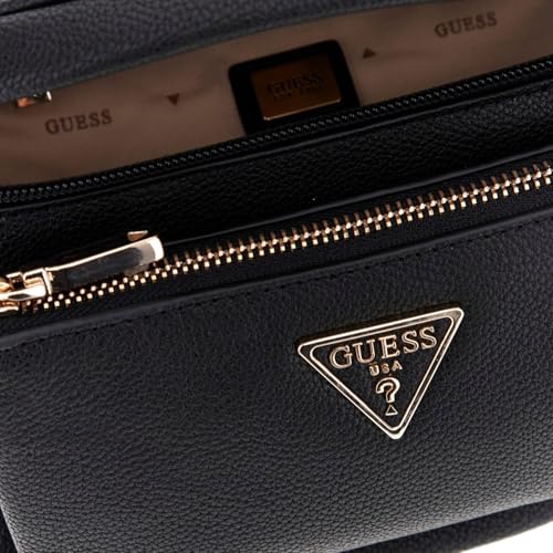 Guess Women's Black Solid Mini Bags| Ladies Purse Handbags | Gift For Ladies