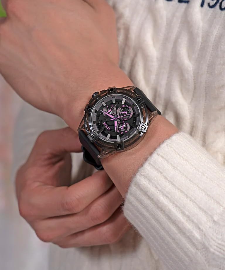 GUESS Analogue Black Dial Men's Watch-GW0032G2