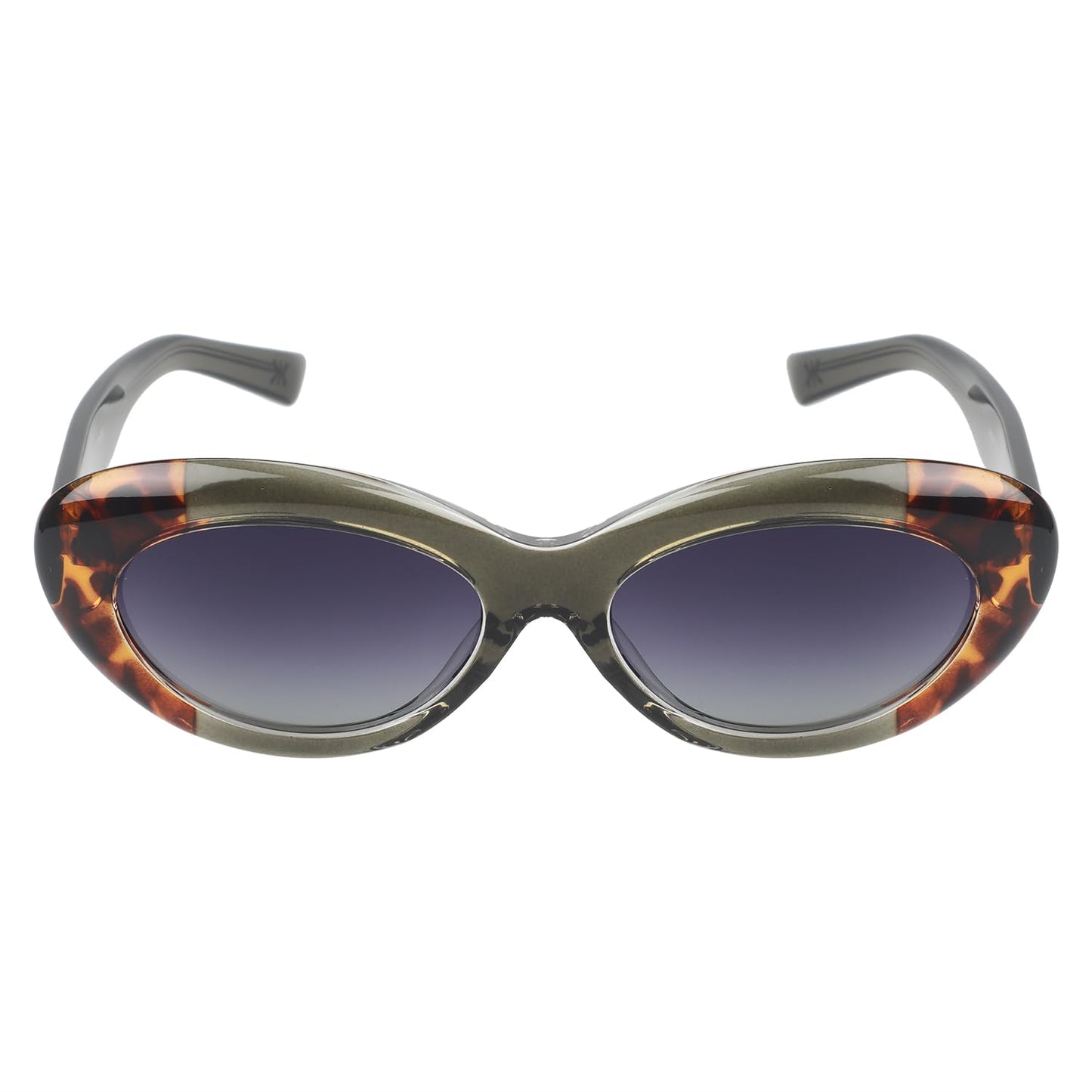 KILLER Women's Sunglass, Oval Shaped Acetate Frame Polarized Lens Sunglasses Case For Women, Girls, Gradient Lens Sunglasses