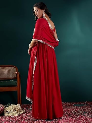Varanga Women's Kurta Set – Stylish, Comfortable, and Perfect for Every Occasion, Blending Traditional Charm with Modern Elegance-Karva Chauth Special Pink