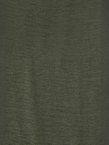 Max Women Textured A-line Tiered Shirt Dress with Belt (Green_3XL)