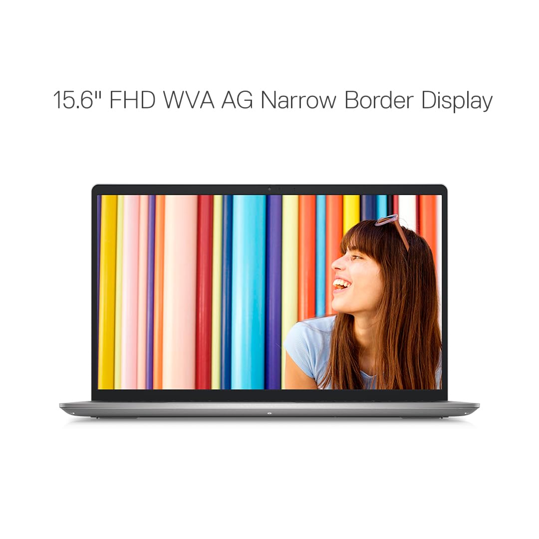 Dell Inspiron 3525 Laptop, AMD Ryzen R5-5500U/8GB/512Gb SSD/15.6" (39.62cm) FHD AG 120Hz 250 nits/Platinum Silver/Win 11+MSO'21/15 Month McAfee/1.68kg