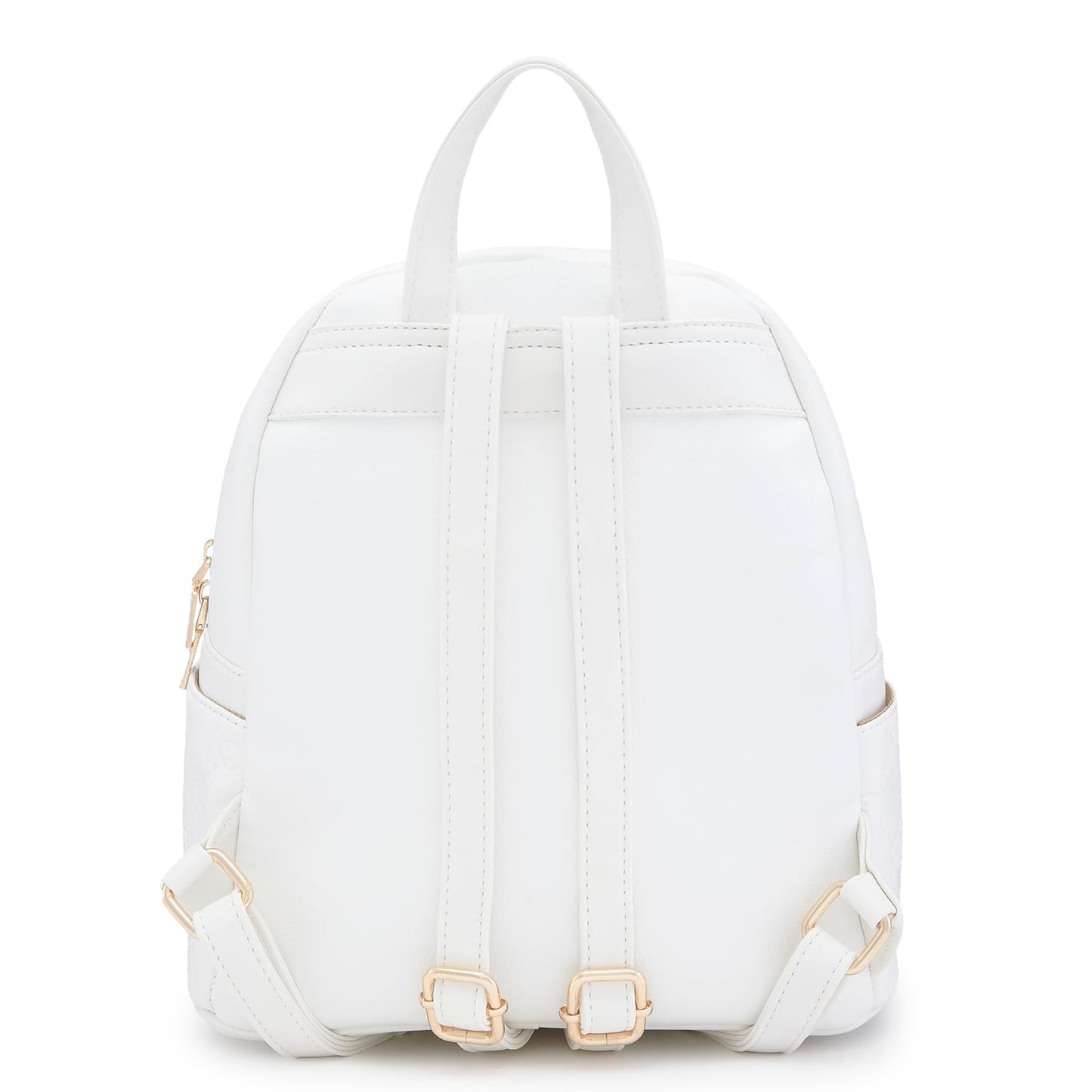 Caprese Brianna Fashion Backpack for Women (Medium, White)