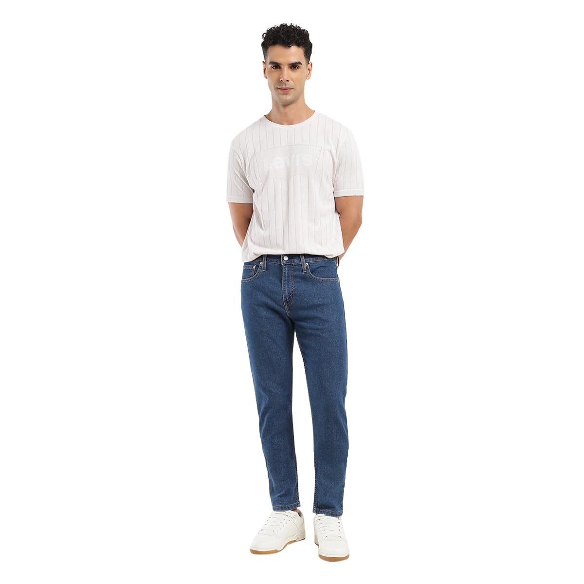 Levi'sMen's 512 Indigo Slim Tapered Fit Jeans