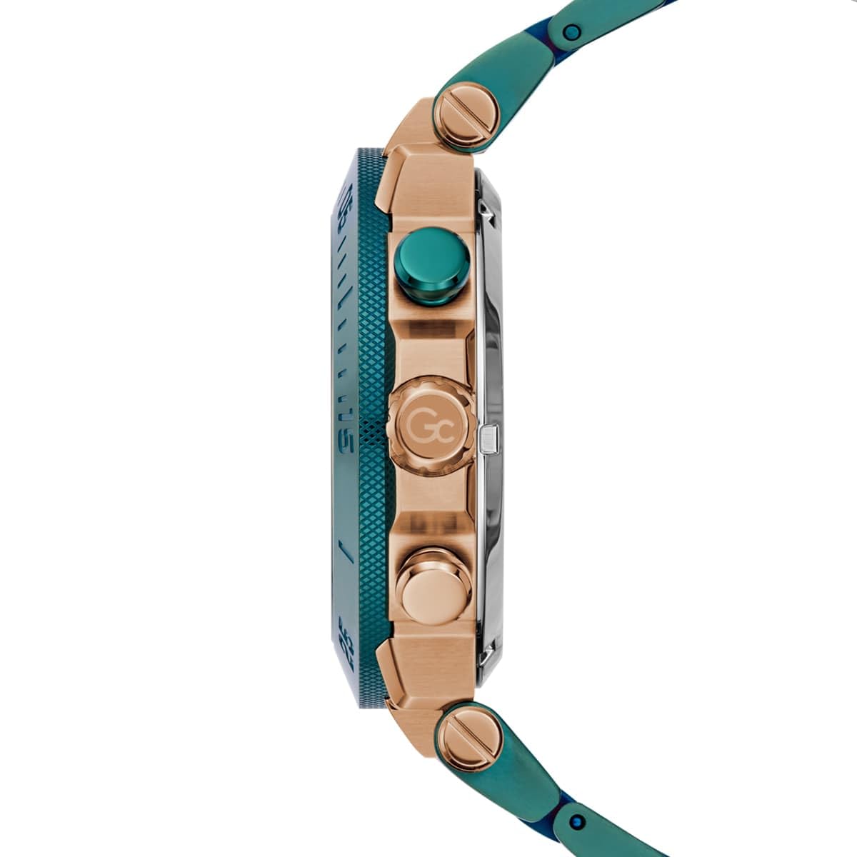 GC Analog Green Dial Men's Watch-Y70009G5MF