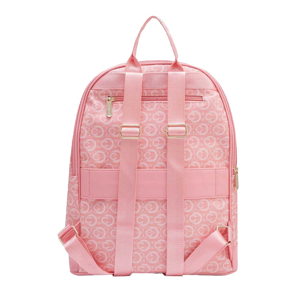 Caprese Cleo Laptop Backpack Large LT. Pink