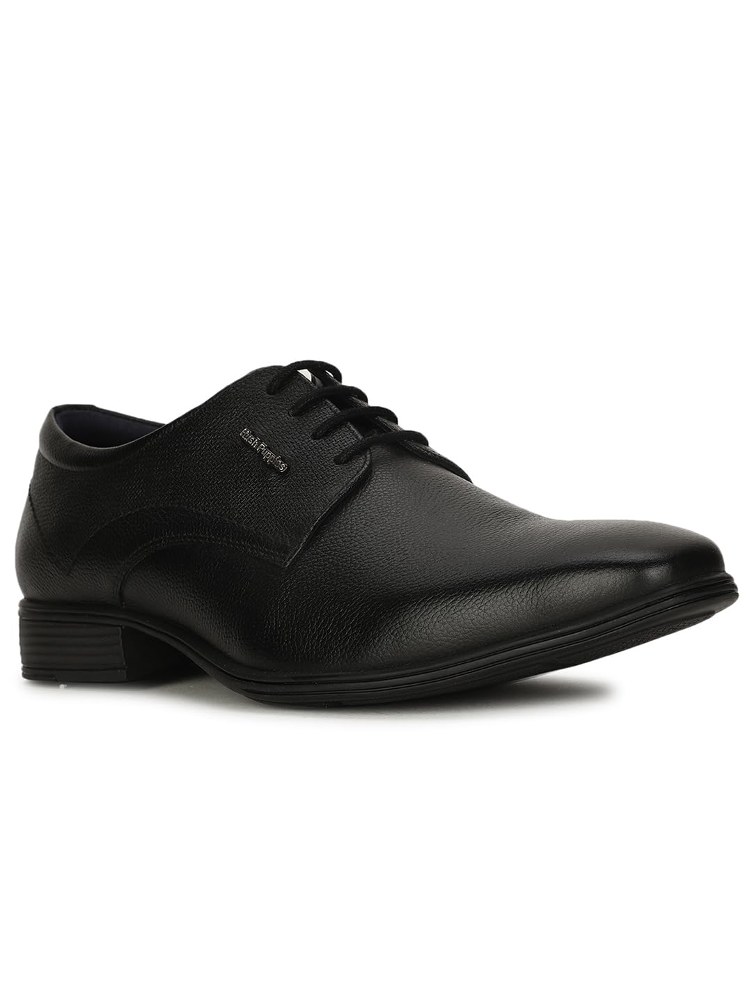 Hush Puppies Mens Boston Derby E 23 Black Formal Shoes - 8 UK (8256007)