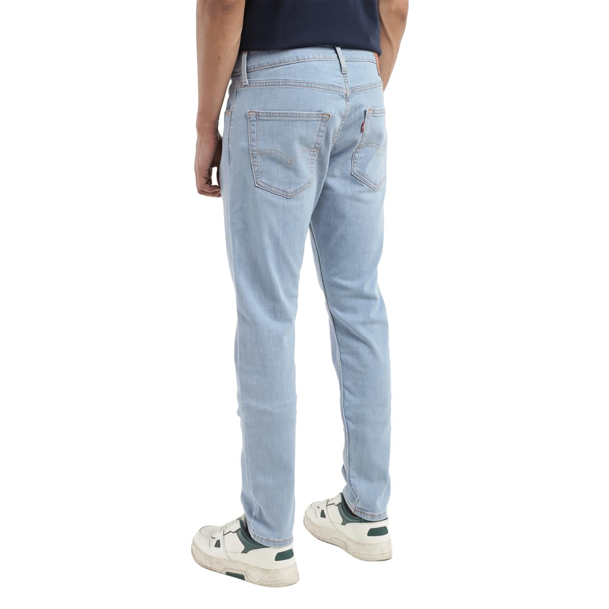 Levi's Men's Mid Rise 512 Slim Tapered Fit Mid-Rise Stretchable Jeans Blue, 32