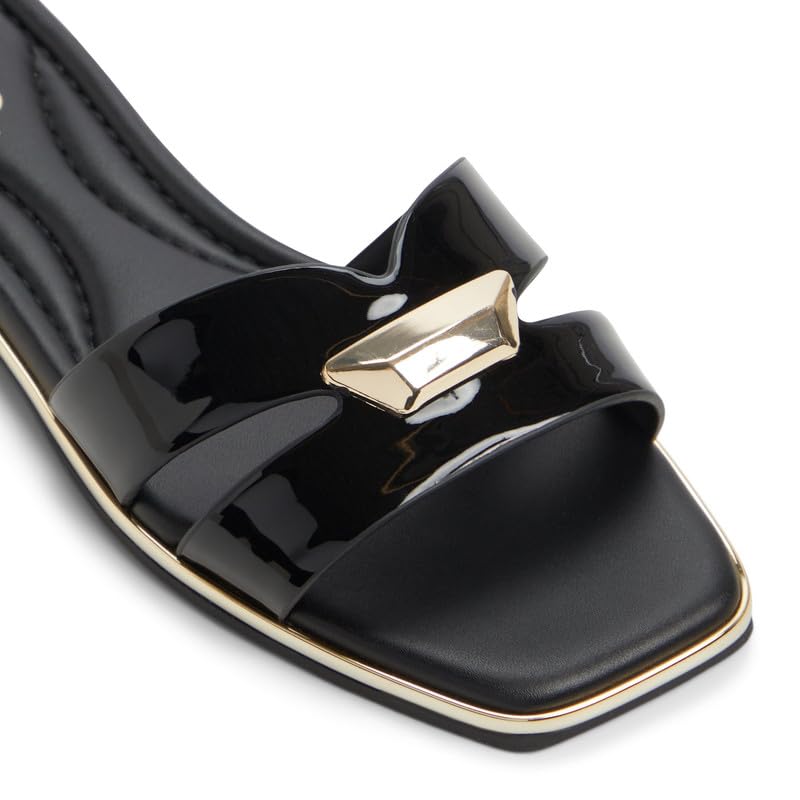 Aldo KHARINE-IN001 Women Black Flat Sandals