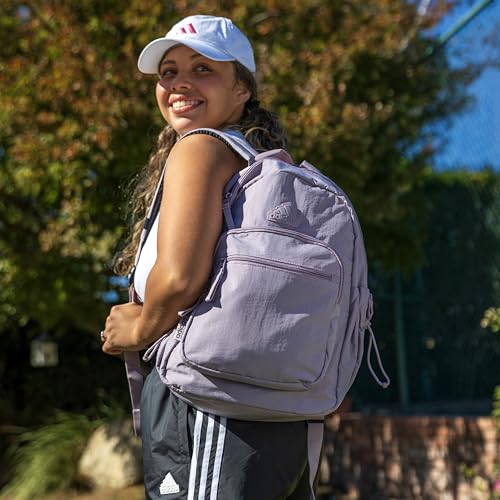 adidas Small Backpack for Women – Weekender Lightweight Bag with Laptop Sleeve, Blue Fusion, One Size, Small Backpack for Women – Weekender Lightweight Bag With Laptop Sleeve