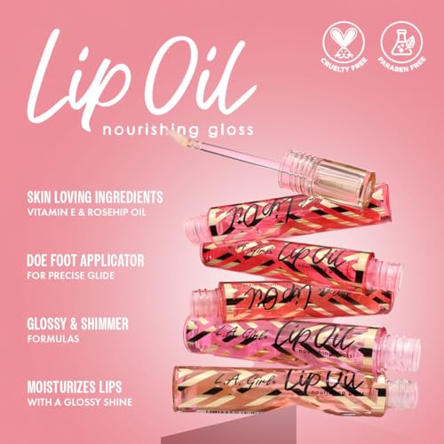 L.A Girl Lip Gloss Shimmer Coconut (Shimmery)