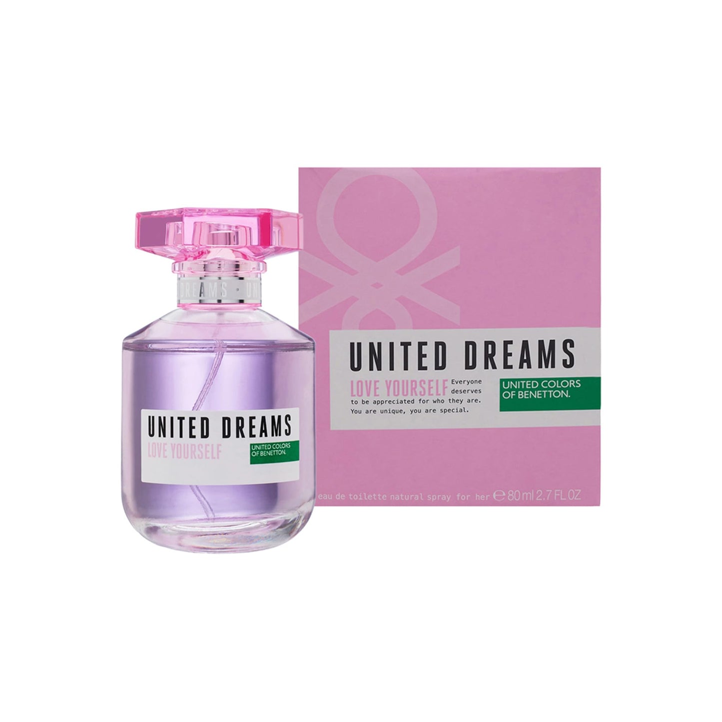 United Colors of Benetton United Dreams Love Yourself Eau de Toilette 80ml