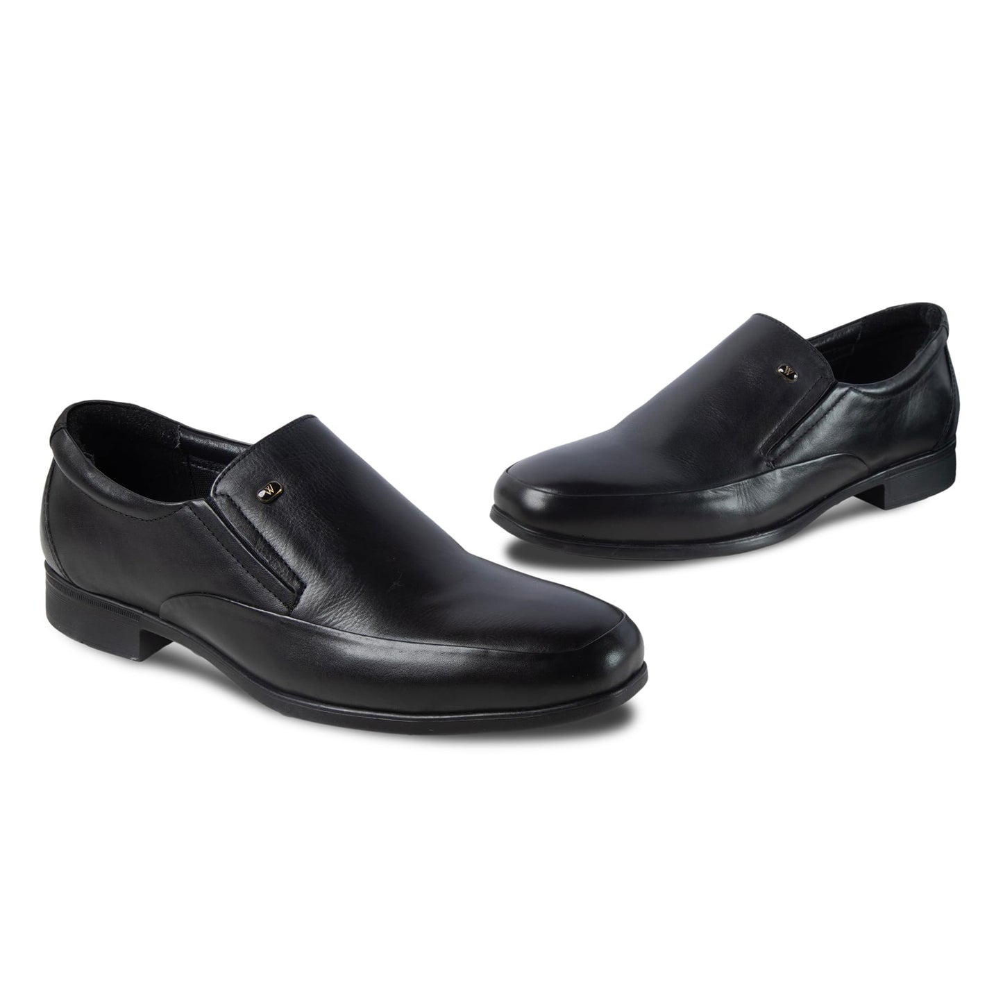 Woodland Men's Black Softy Formal Shoes-8 UK (42EURO) (OGW 6205024)