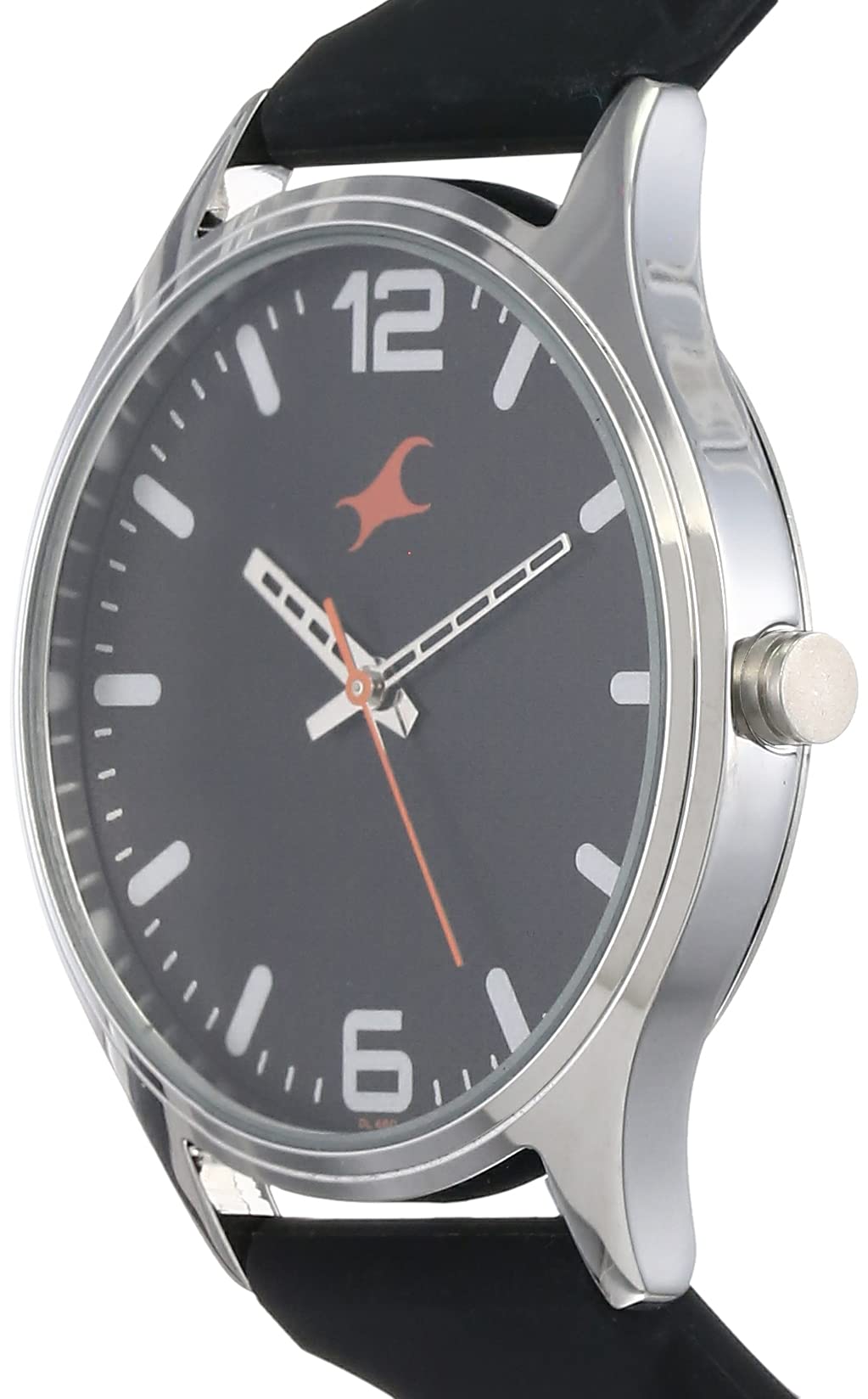 Fastrack Black Dial and Band Analog Plastic Watch For Men -3229SP01