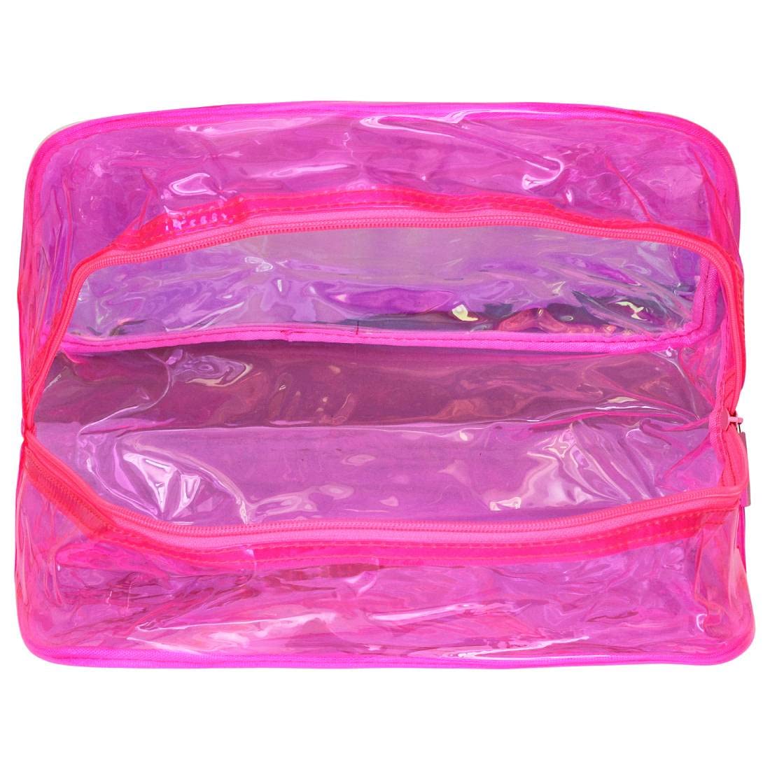 HAMSTER London Shiny Boston Bag, Handbag for Womens, Girls (Pink, Size: 32X12X25 cm)