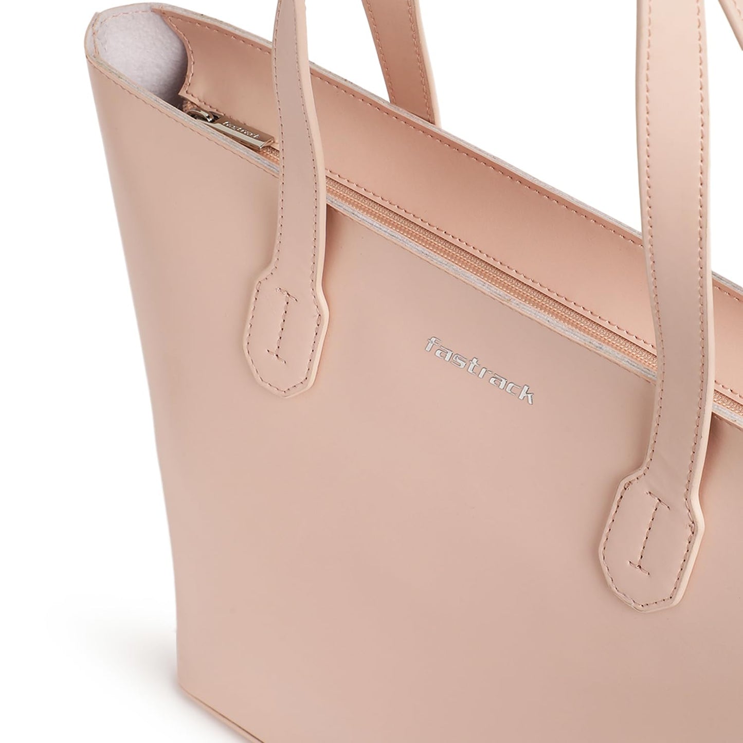 Fastrack College Tote Bag for Women, Girls and Ladies | Made of Premium Faux Leather