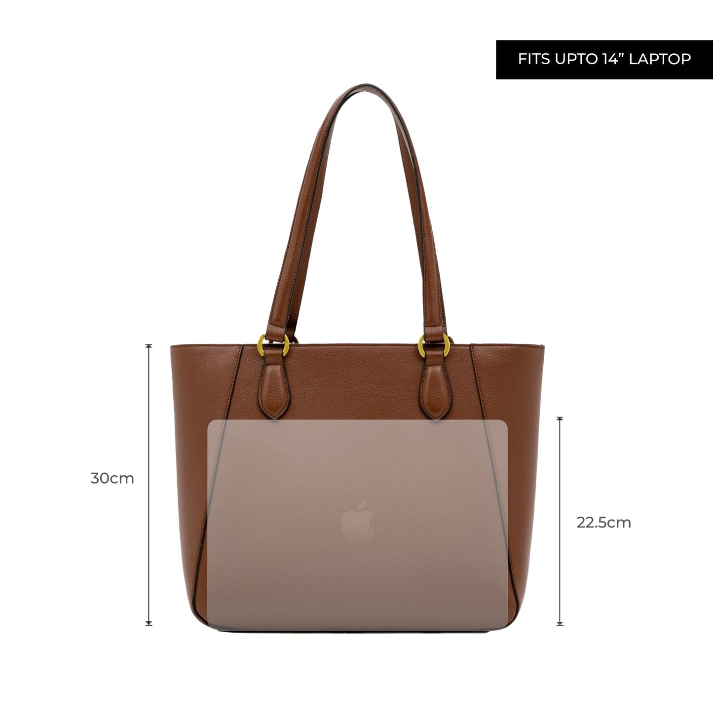 Miraggio Cali Tote Bag (Brown)