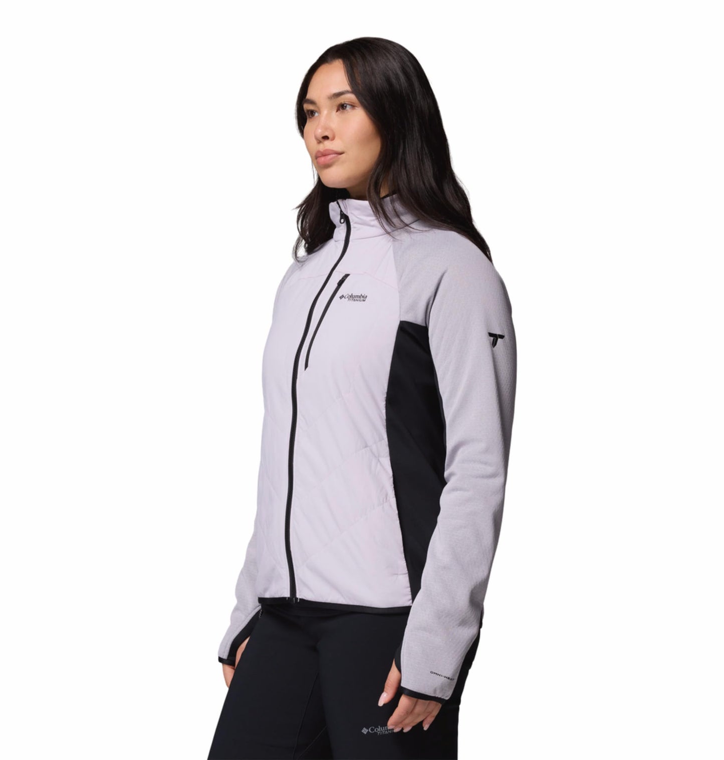 Columbia Women Purple OmniHeat Arctic Hybrid Fleece Jacket, M