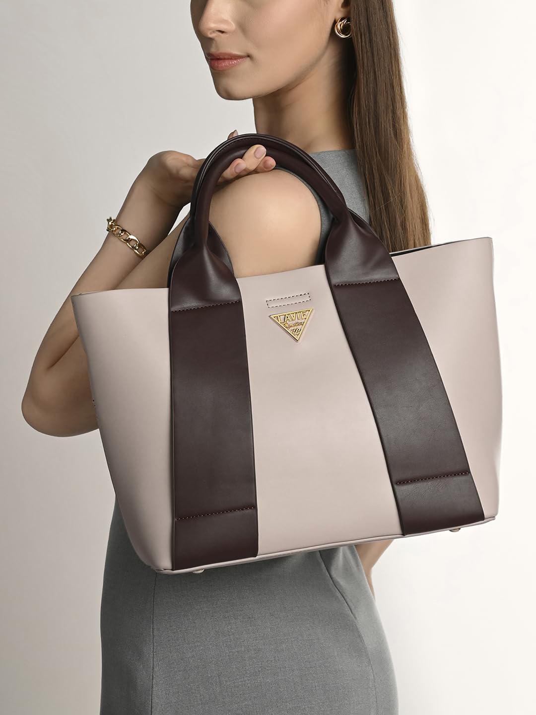 Lavie Signature Women's Savannah 3C Tote Handbag for Women | Tote Bag for Work | Ladies purse | Stylish Shoulder Bag | Gift for Women