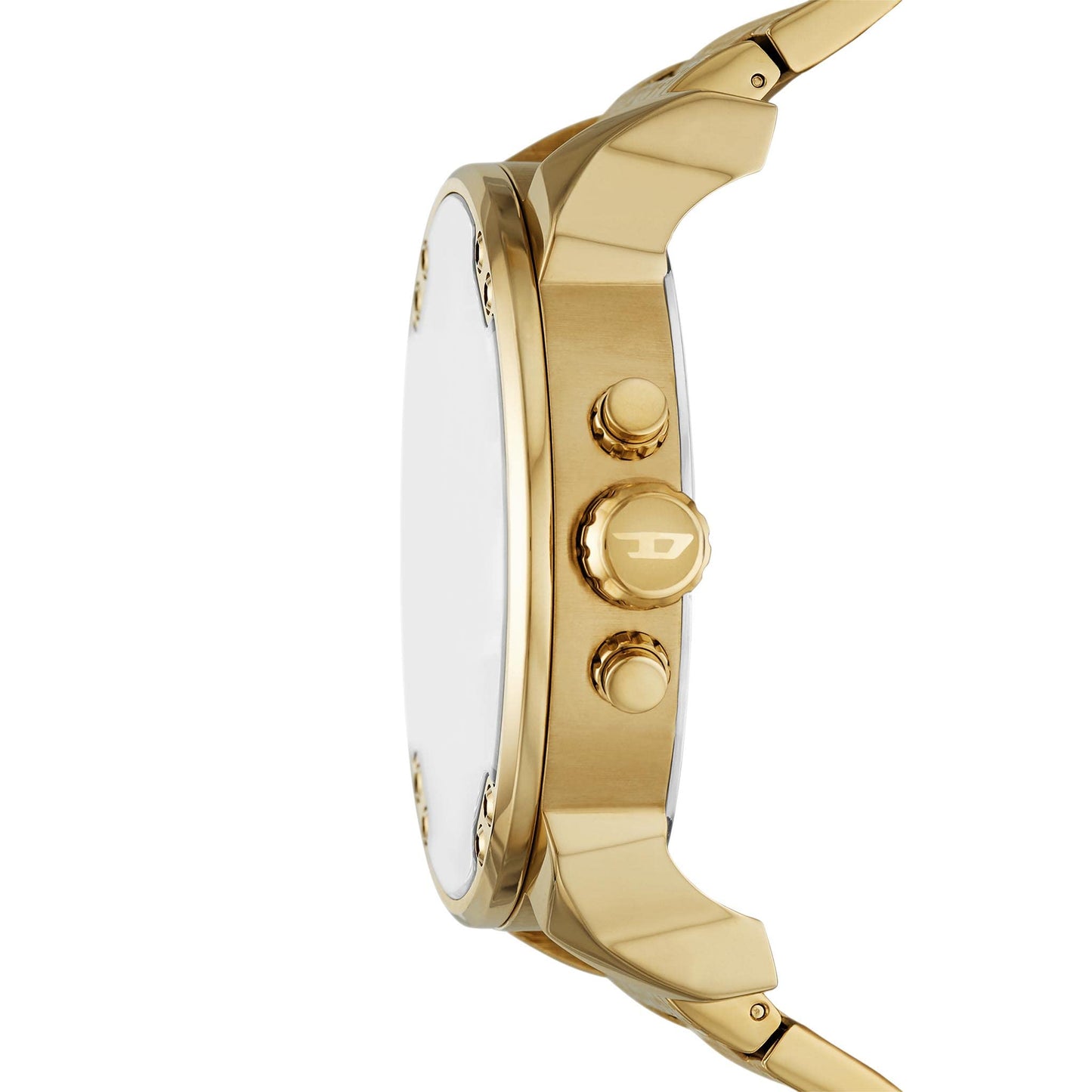 Diesel Mr. Daddy 2 Analog Gold Dial Men's Watch-DZ7479