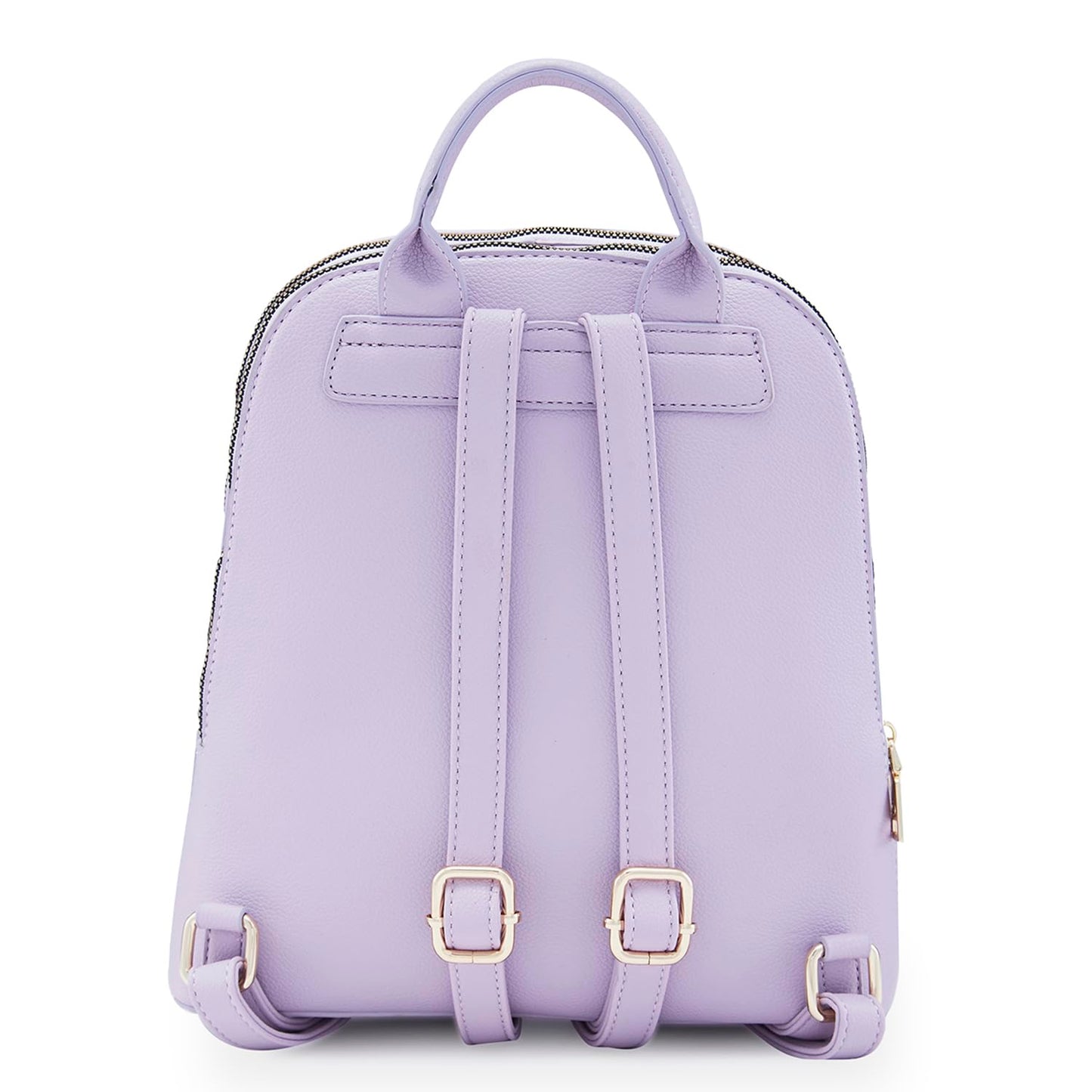 Caprese Linz Casual Backpack, Medium | Fashion Backpack for Women with Adjustable Shoulder Strap & Secure Zip Closure | Spacious, Versatile for Everyday Outings and Travel (Violet)