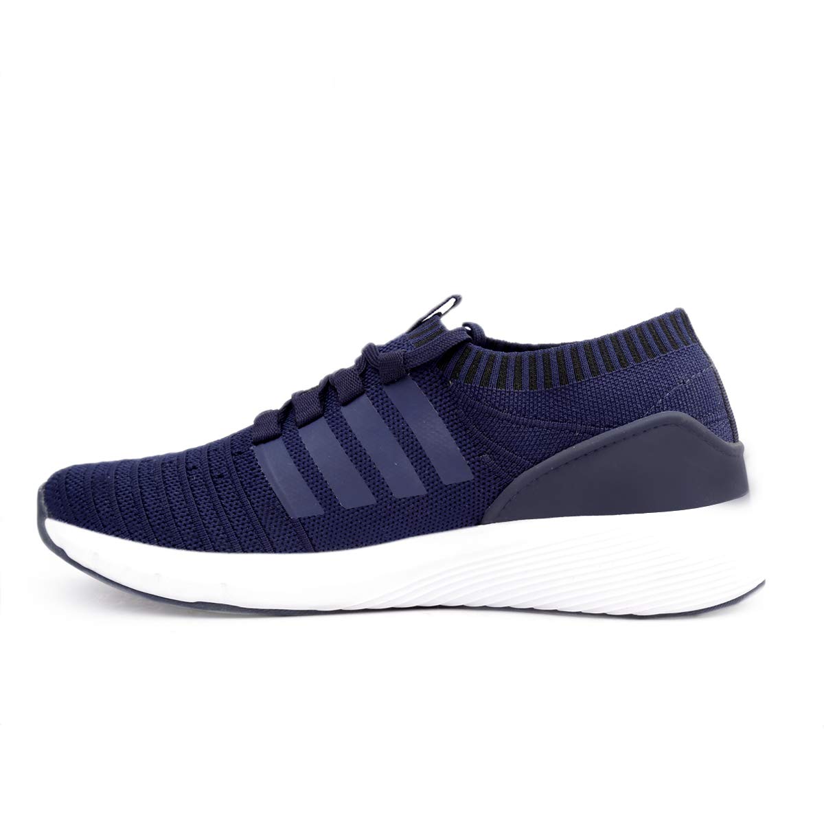 Bacca Bucci® Men's BOOSTIVA Running Shoes, Lightweight Socks Casual Sneakers Workout/Walking Sport Athletic Shoes for Training Jogging & Gyming- Blue, Size UK6