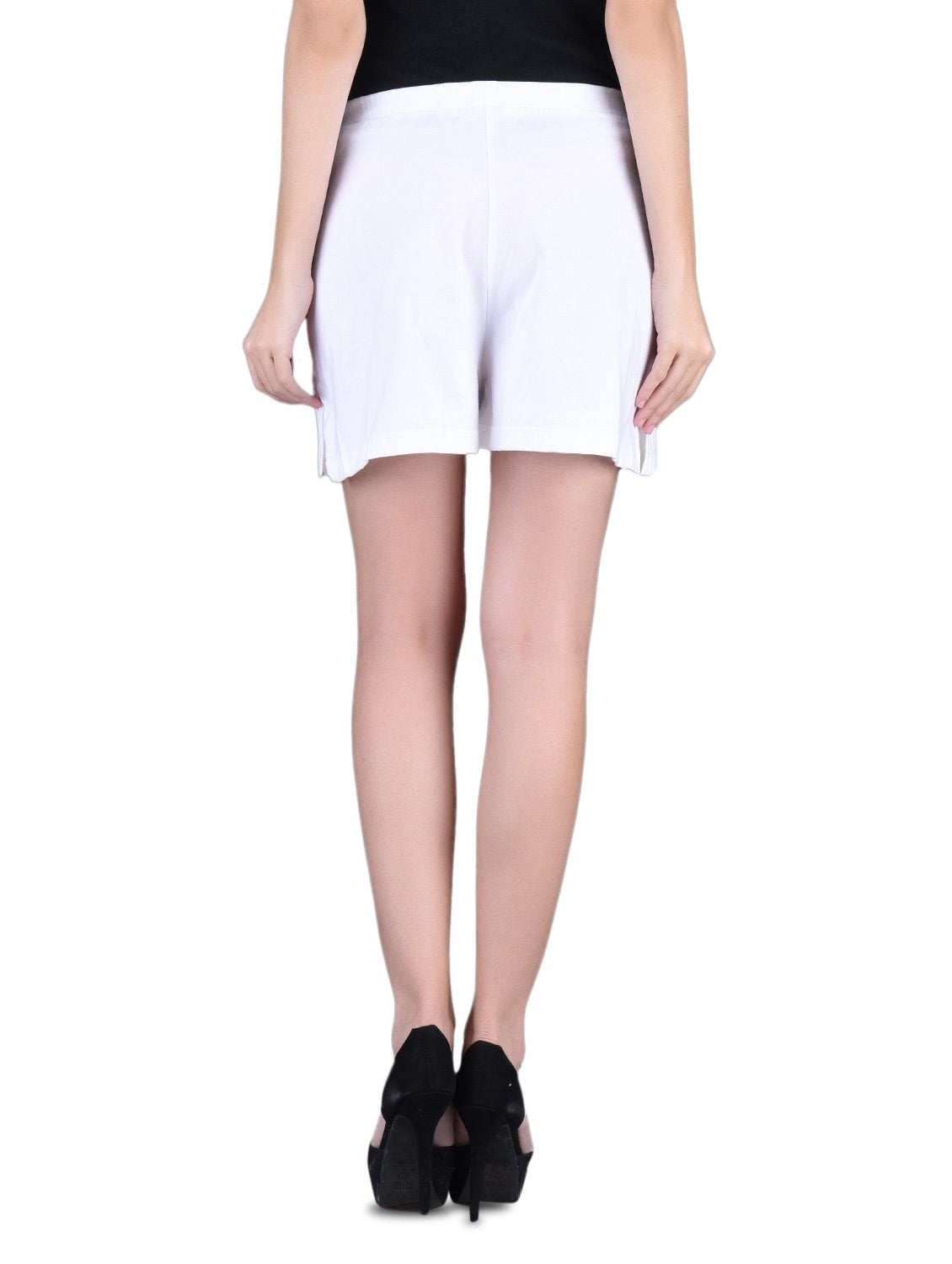 Finesse Skort Divided Skirt for Women Available Sizes Small to 4 XL White