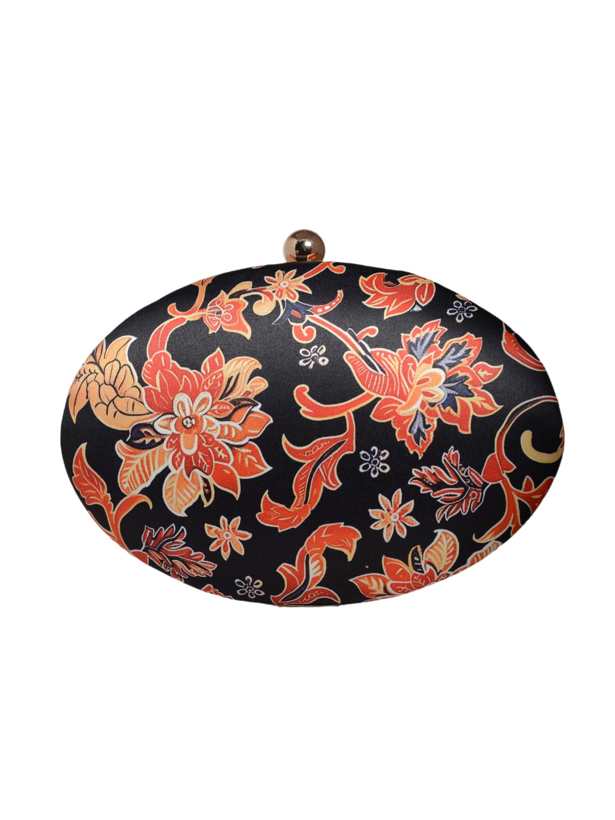 Artklim Oval Shaped Clutch Bag For Women With Detacheble Strap | Gifts for women & girls