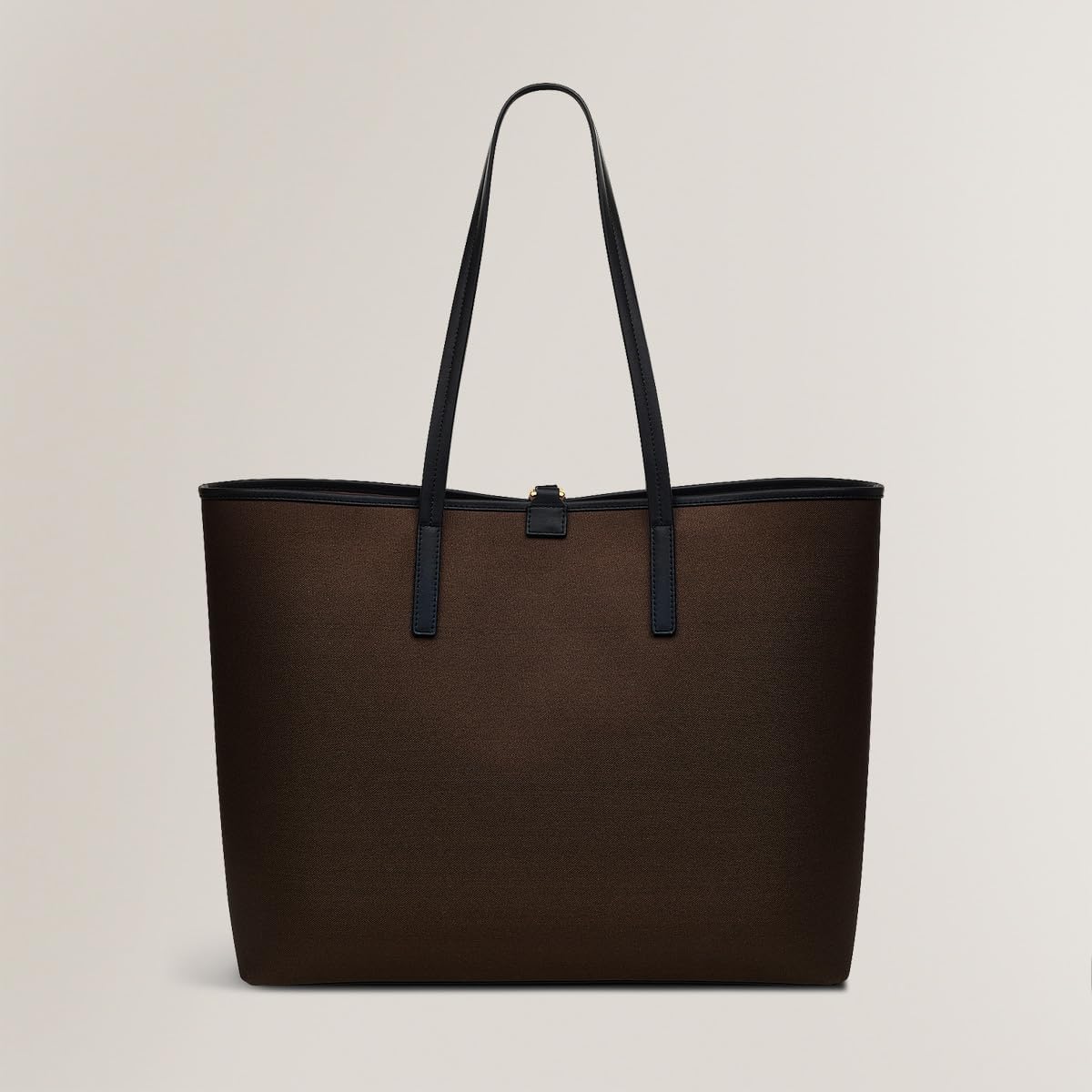 RADLEY London Addison Gardens Signature Responsible Women’s Large Recycled Fabric Open Top Tote Bag, Dark Oak, Large