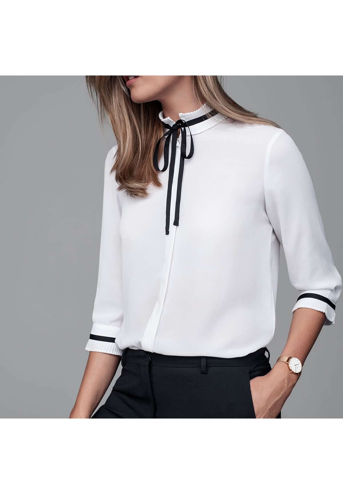 Daniel Wellington Classic Petite Analog White Dial Women's Watch-DW00100163