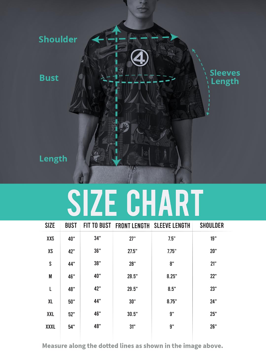 The Souled Store Harry Potter: Dark Arts Men and Boys Short Sleeves Round Neck Black Graphic Printed Cotton Lightweight All-Season Oversized T-Shirt