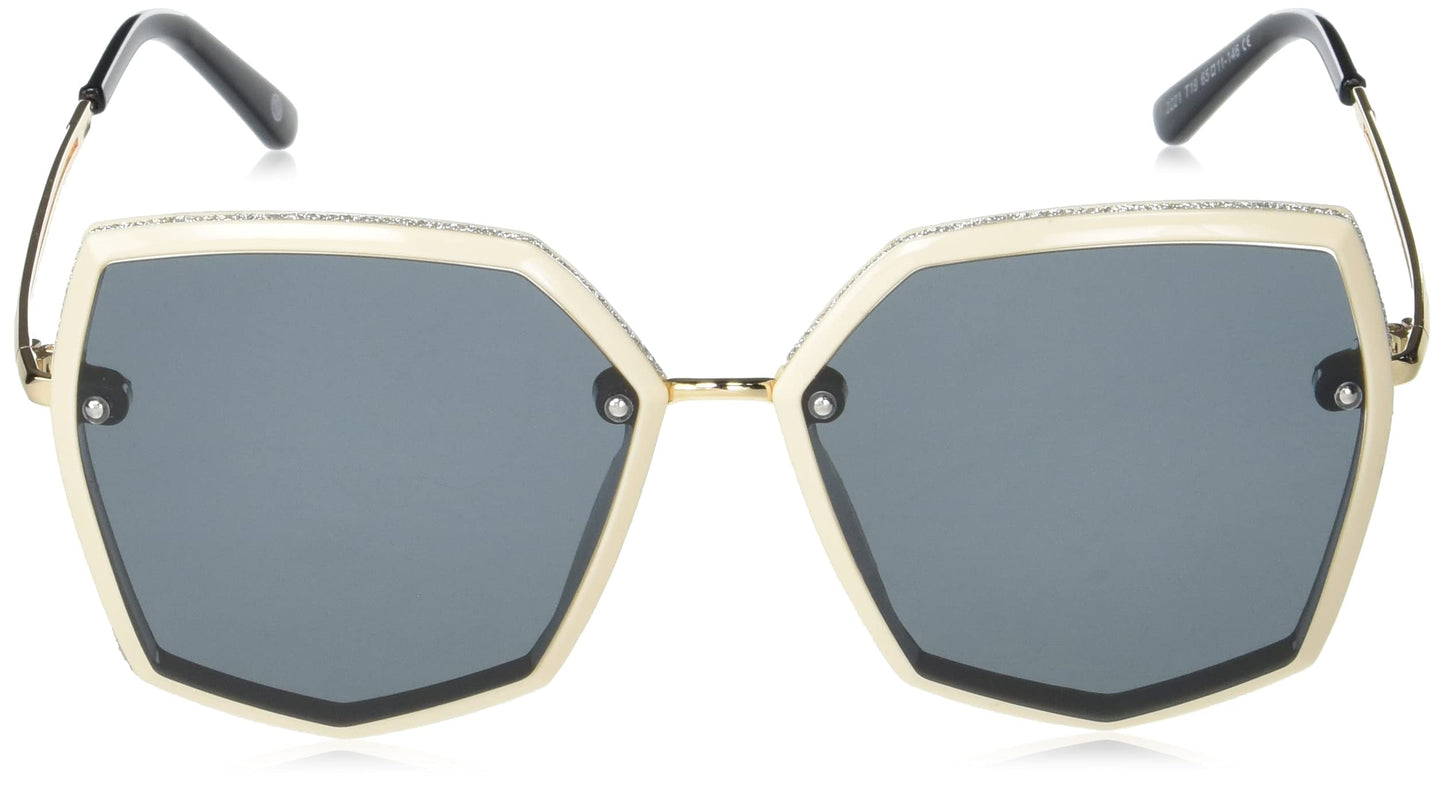 Carlton London-Women UV Protected Oversized Sunglasses 2222-C3