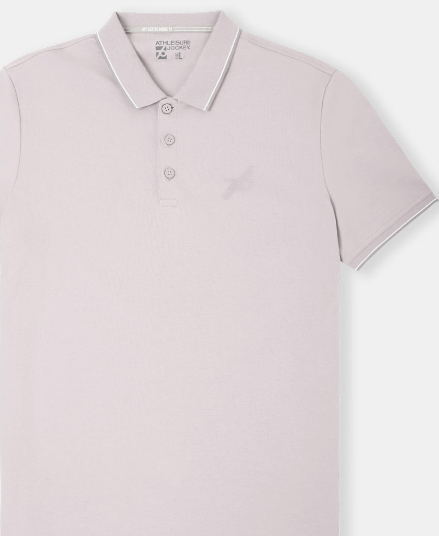 Jockey 3911 Men's Super Combed Cotton Rich Solid Half Sleeve Polo T-Shirt_Nirvana_XL