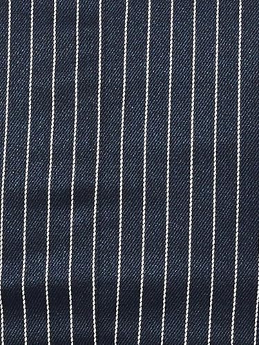 Max URB_N Women Striped Pleated Mini Dress (Blue_XXL)