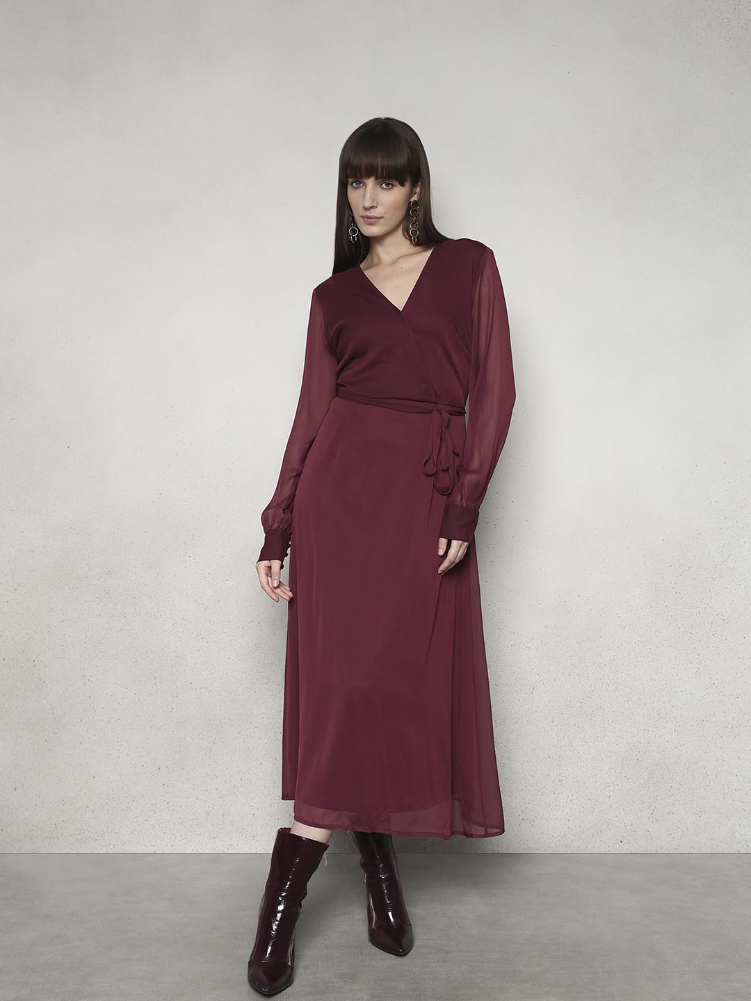 VERO MODA Womens Midi Dress